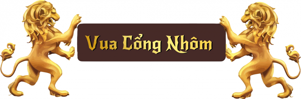Logo vua cổng nhôm