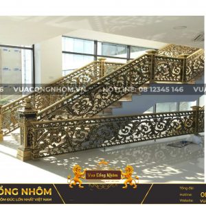 Cầu thang nhôm đúc CT03 – Vua Cổng Nhôm
