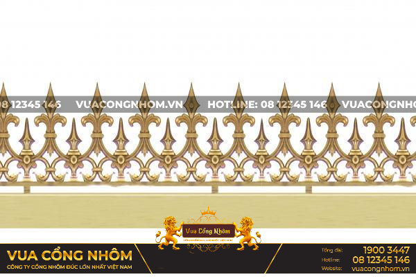 Chông gai nhôm đúc CG016 – Vua Cổng Nhôm