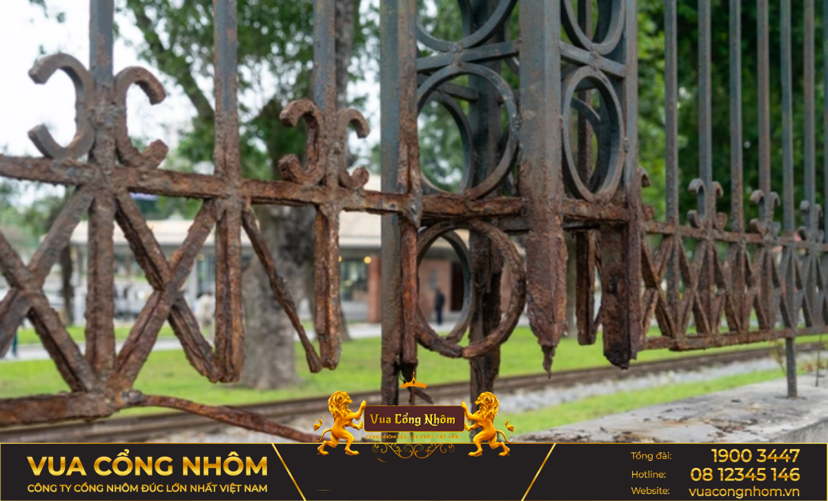 ưu điểm hàng rào nhôm đúc