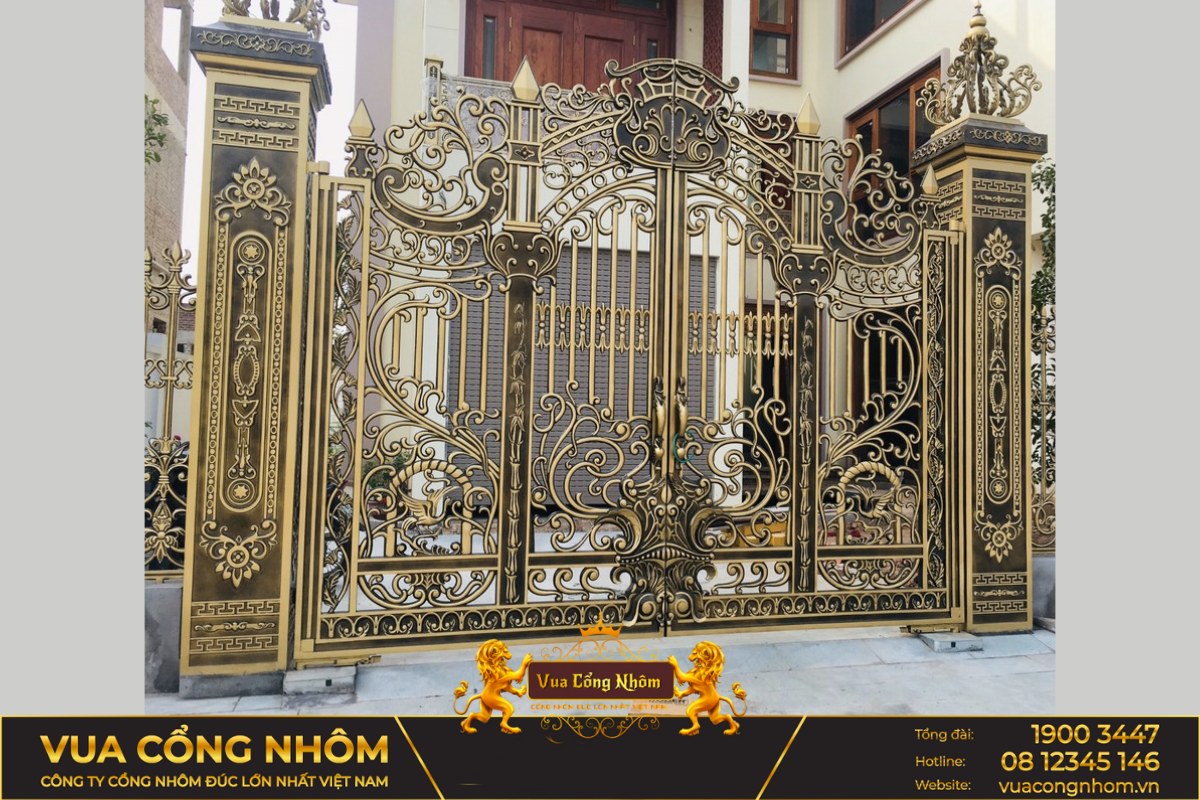 cổng nhôm đúc phú thọ