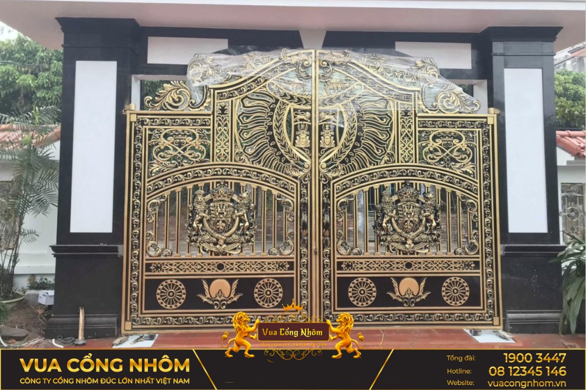 cổng nhôm đúc phú thọ