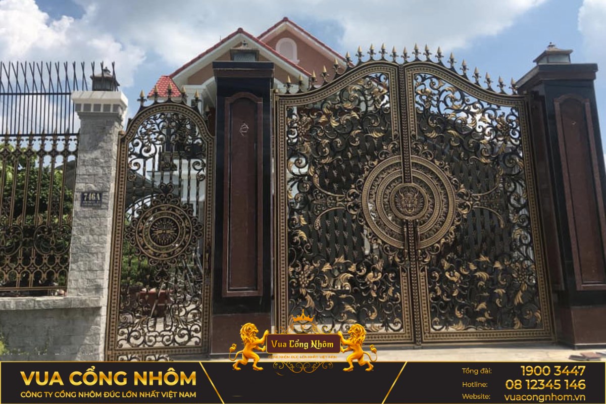cổng nhôm đúc phú thọ